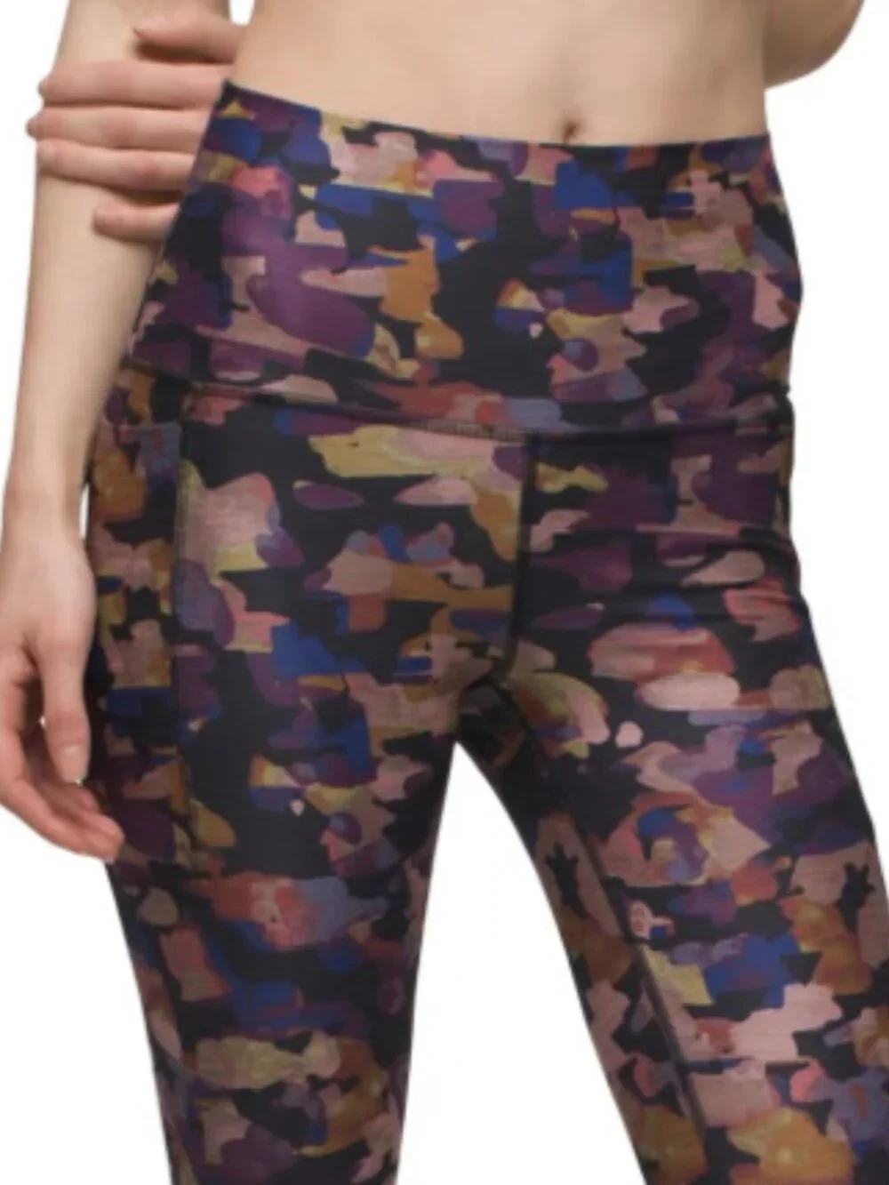 prAna Women's Impresa Pocket Yoga Legging Fall Daze Size Medium